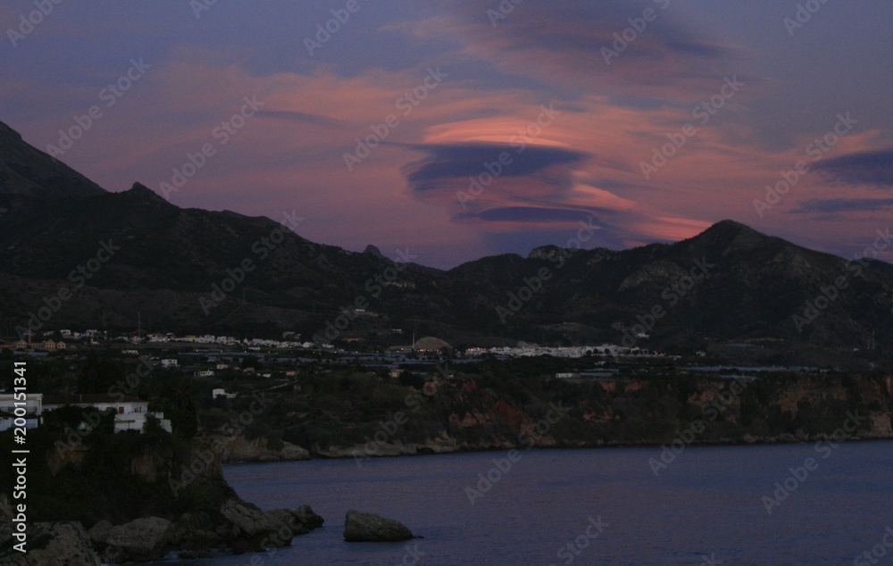 Nerja sky