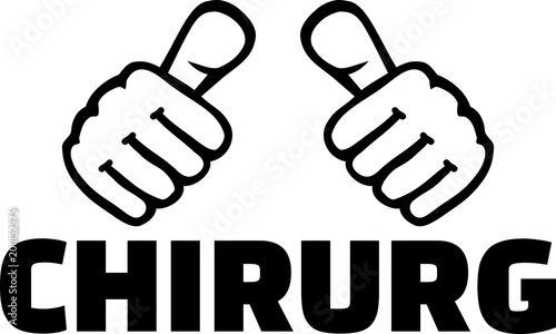 Surgeon thumbs german