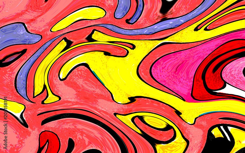 Obraz premium Digital Illustration