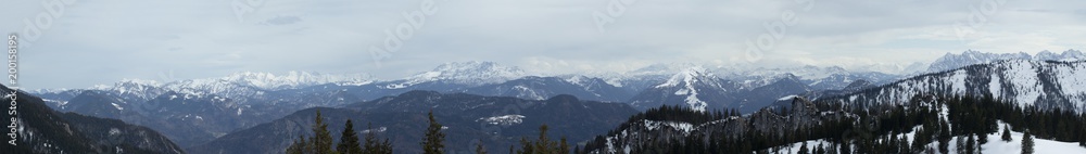 panorama Kampenwand, Bavaria