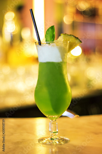 Cocktail with Whipped Cream