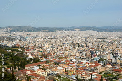 Fototapeta Naklejka Na Ścianę i Meble -  Athens - View from Acropolis