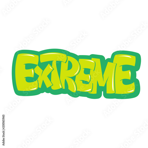 extreme hand lettering