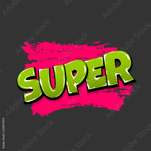 wow hand drawn pictures effects. Template comics grunge speech bubble brush halftone dot background. Pop art style. Comic dialog text cloud. Creative sketch explosion.