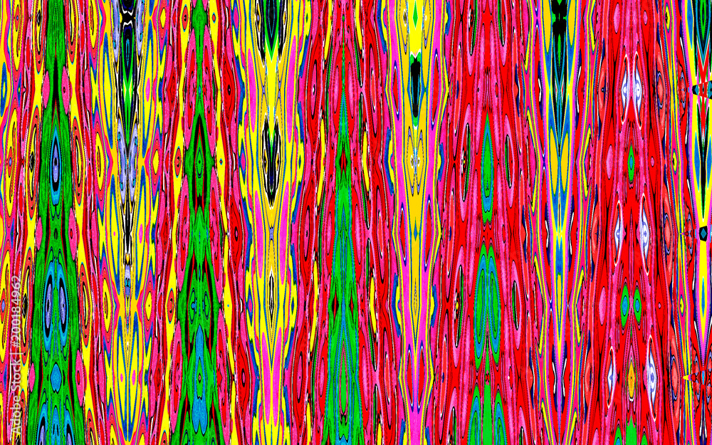 Magic Mirror Digital Abstract Background Pattern Print Illustration Magic Mirror Digital Abstract Background Pattern Print Illustration