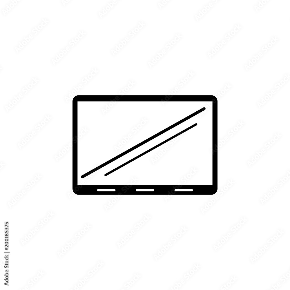 screen icon. Element of simple icon for websites, web design, mobile app, info graphics. Signs and symbols collection icon for design and development screen icon. Element of simple icon for websites, web design, mobile app, info graphics. Signs and symbols collection icon for design and development