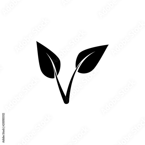 leaves of a plant icon. Element of simple icon for websites, web design, mobile app, info graphics. Signs and symbols collection icon for design and development