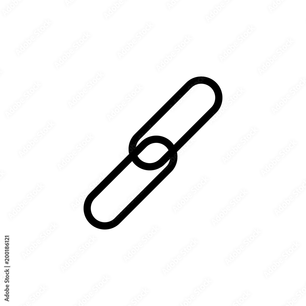 chain icon. Element of simple icon for websites, web design, mobile app, info graphics. Signs and symbols collection icon for design and development