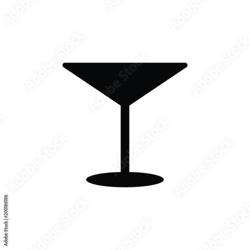 cocktail glass icon. Element of simple icon for websites, web design, mobile app, info graphics. Signs and symbols collection icon for design and development