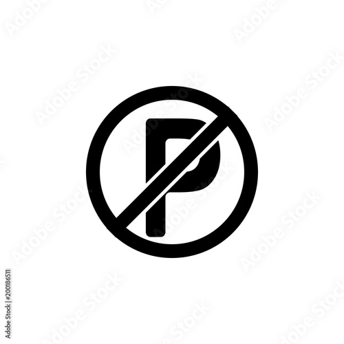 Free Download parking prohibition sign icon. Element of simple icon for websites, web design, mobile app, info graphics. Signs and symbols collection icon for design and development - GFXLoad