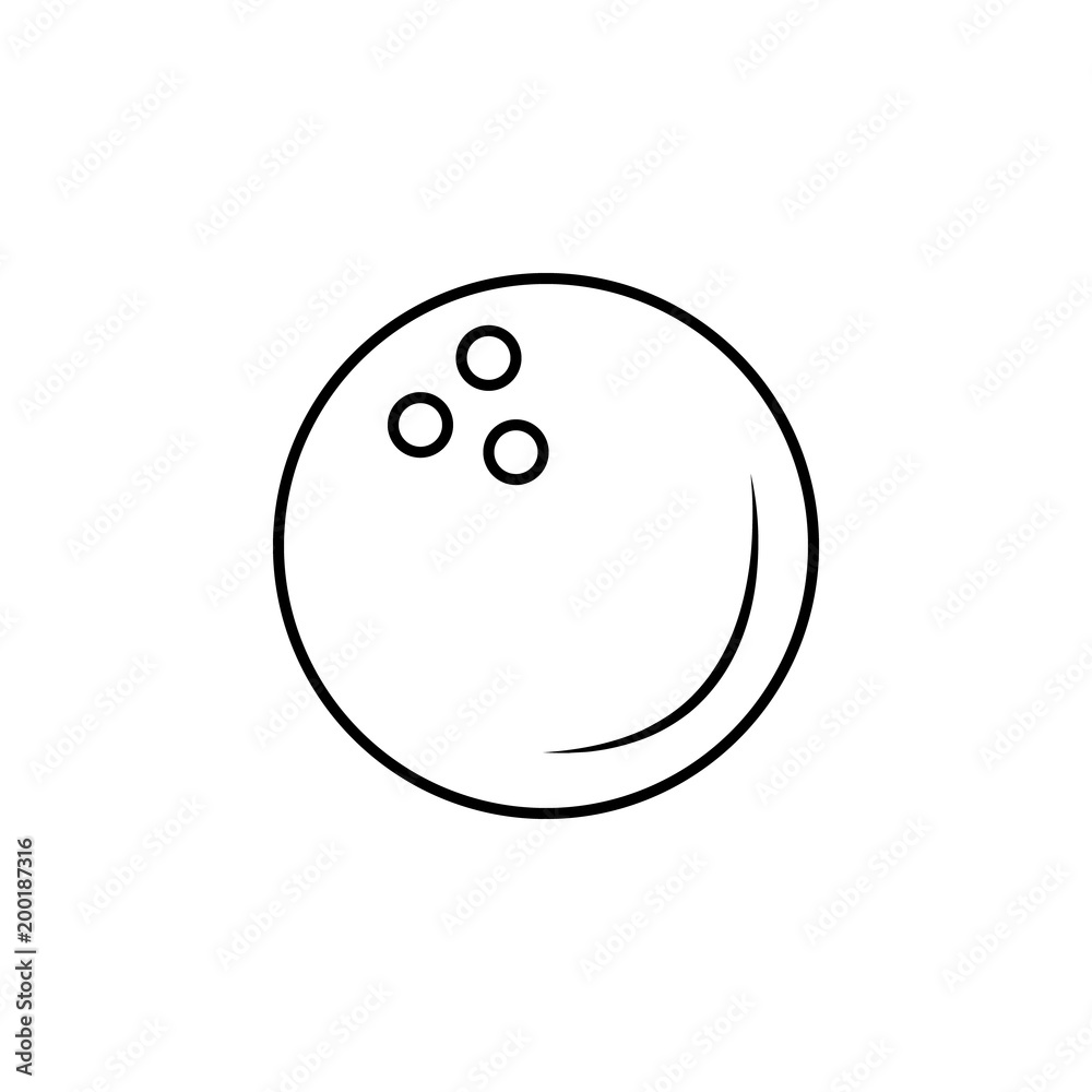 bowling ball icon. Element of simple icon for websites, web design, mobile app, info graphics. Thin line icon for website design and development, app development bowling ball icon. Element of simple icon for websites, web design, mobile app, info graphics. Thin line icon for website design and development, app development