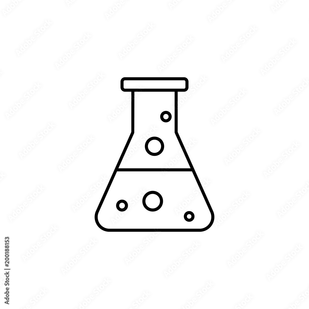 vial icon. Element of simple icon for websites, web design, mobile app, info graphics. Thin line icon for website design and development, app development vial icon. Element of simple icon for websites, web design, mobile app, info graphics. Thin line icon for website design and development, app development