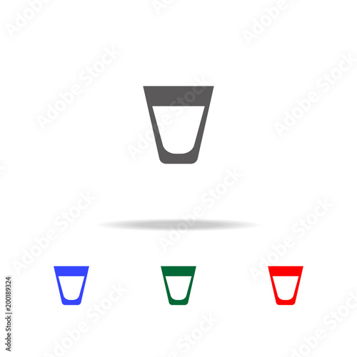 Whiskey. Scotch Glass simple black eating icon. Elements of food multi colored icons. Premium quality graphic design icon. Simple icon for websites, web design, mobile app