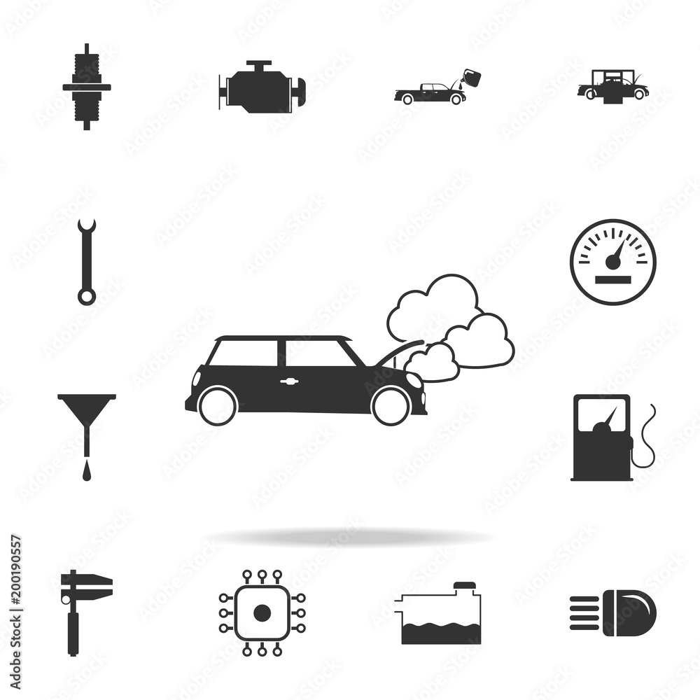 spoiled car couples icon. Detailed set of car repear icons. Premium quality graphic design icon. One of the collection icons for websites, web design, mobile app