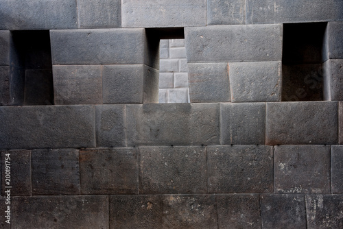 Qorikancha ruins and convent Santo Domingo in Cuzco, Peru. photo