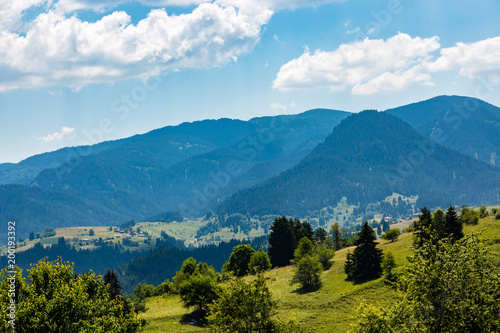 Landscape with clouds