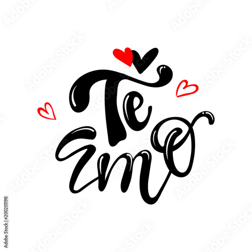 Te amo translated from spanish i love you