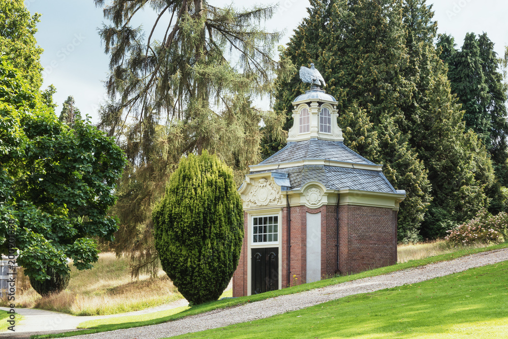 The garden dome in the park of  the castle Rosendael