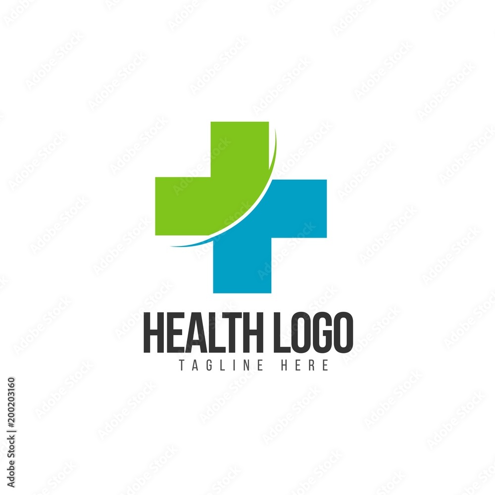 Health Logo Vector Template Design Illustration Health Logo Vector Template Design Illustration