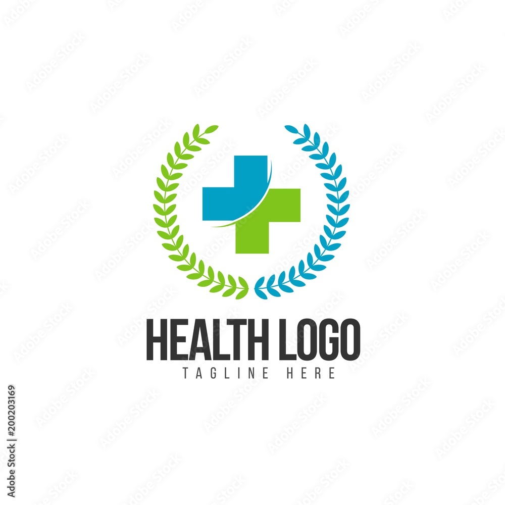 Health Logo Vector Template Design Illustration Health Logo Vector Template Design Illustration