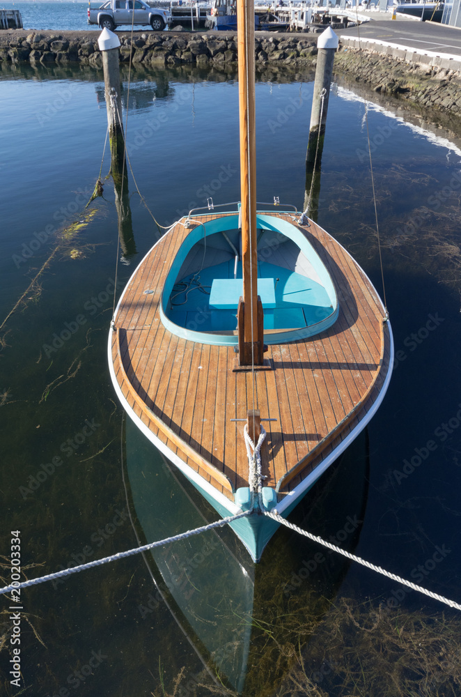 Wood Boat vert
