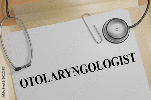 OTOLARYNGOLOGIST - medical concept