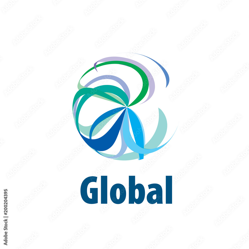 Fototapeta premium vector logo globe