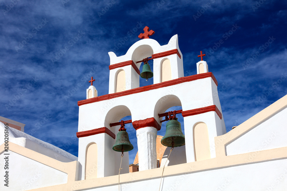 サントリーニ島の教会の鐘