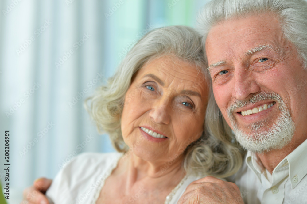 Portrait of a happy senior couple Portrait of a happy senior couple