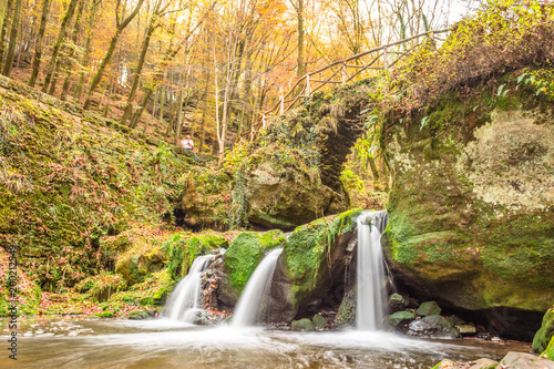 Schiessentumpel Waterfall, Mullerthal Trail, Luxembourg