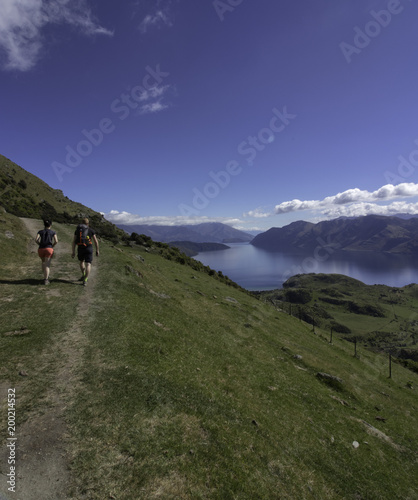 Roys peak Wanaka day hike new zealand beautiful view southern alps