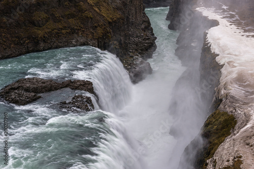 Islanda, la terra dei vichinghi. La cascata Gulfoss.