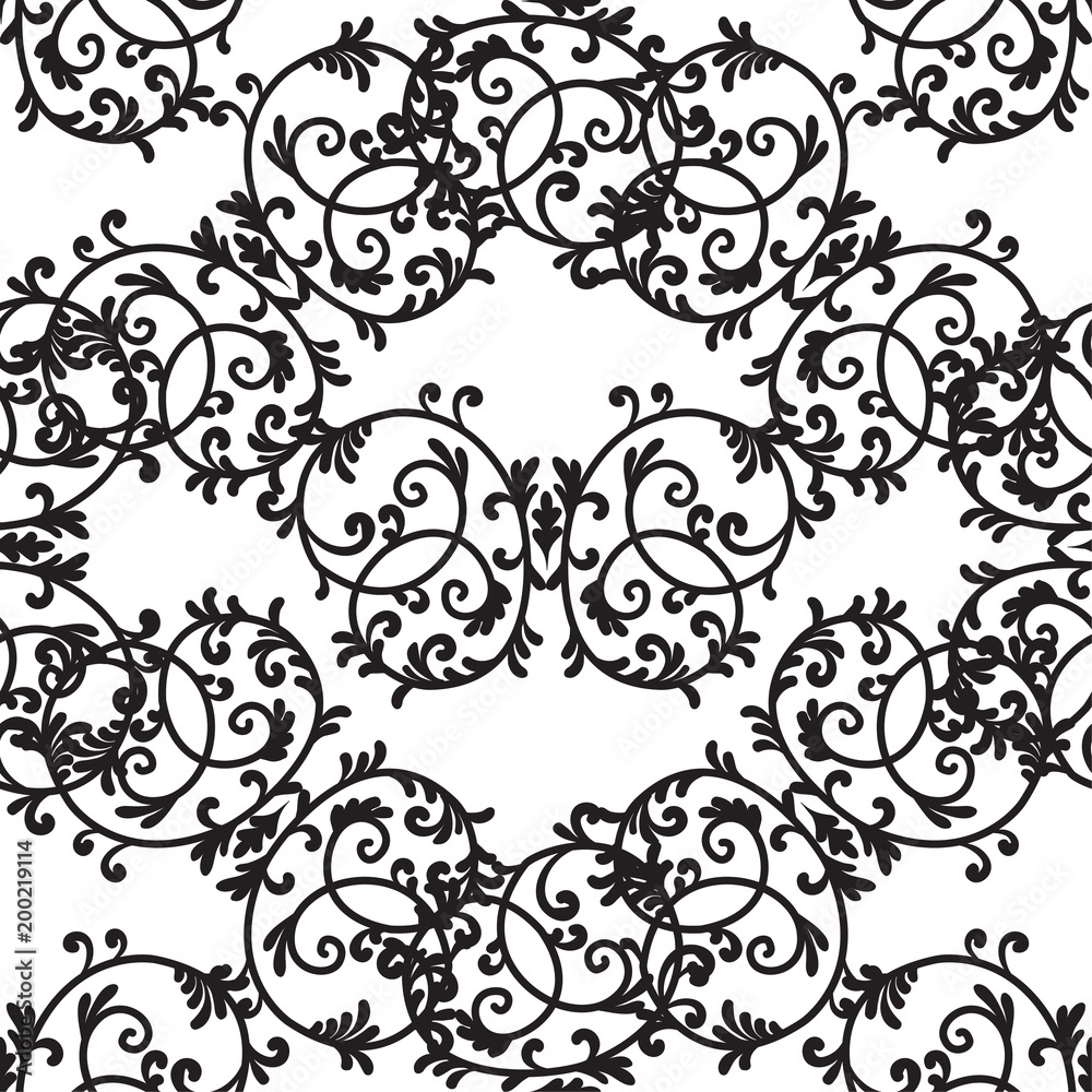 Lace elegant vintage pattern