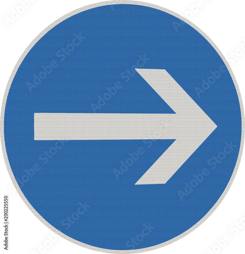 Verkehrsschild Pfeil rechts Free Download Verkehrsschild Pfeil rechts - GFXLoad