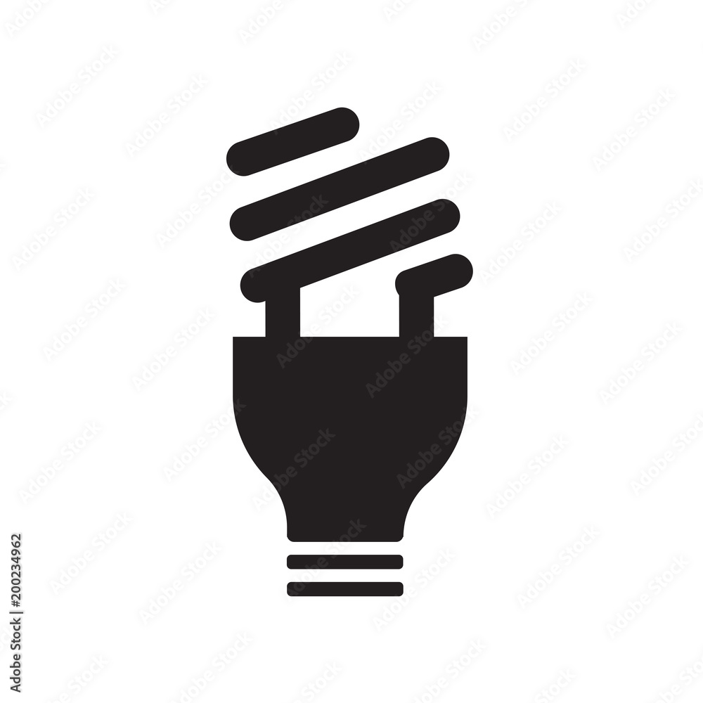 lightbulb icon isolated on white background lightbulb icon isolated on white background