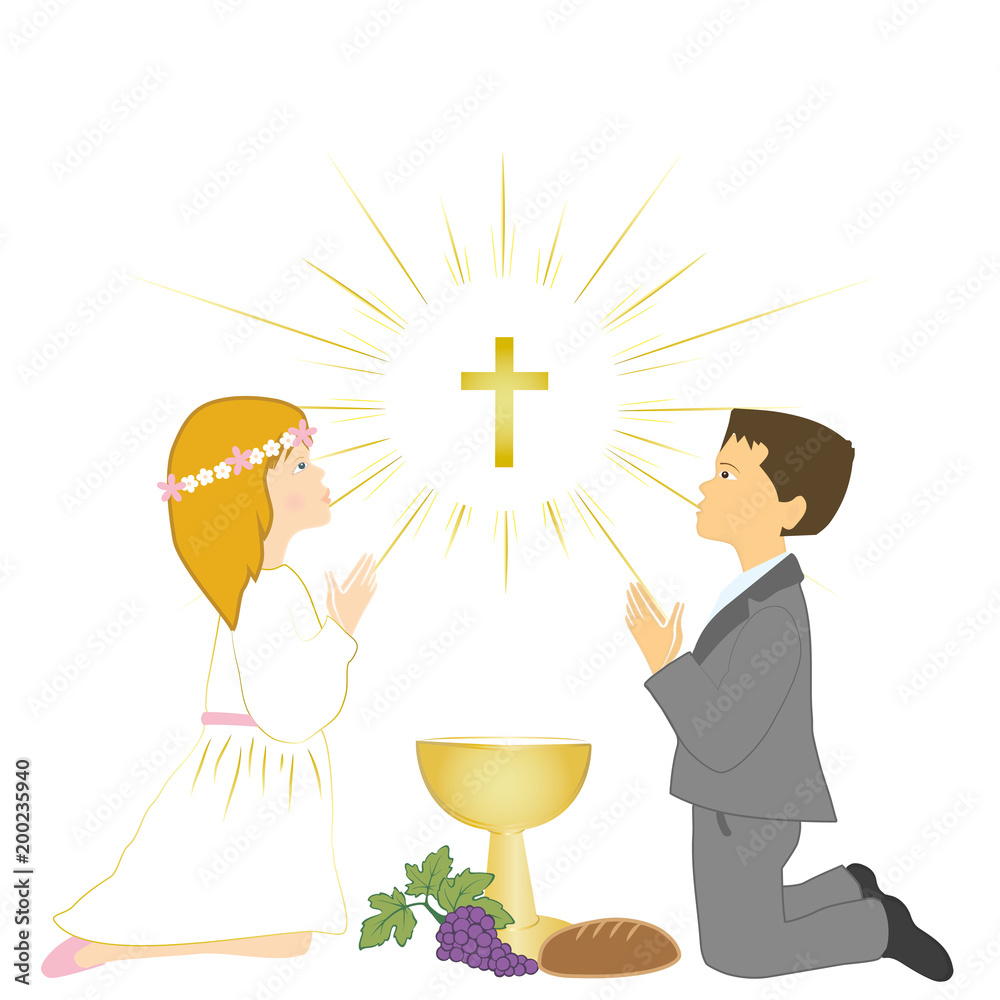 eucharistic symbols for kids