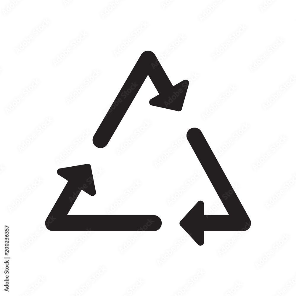 triangle icon isolated on white background triangle icon isolated on white background