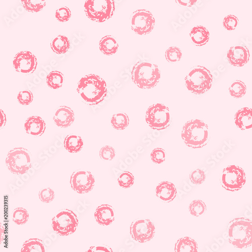 Ring pattern. Seamless vector