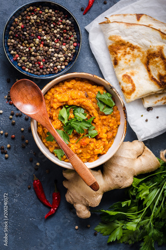Traditional Indian lentils Dal