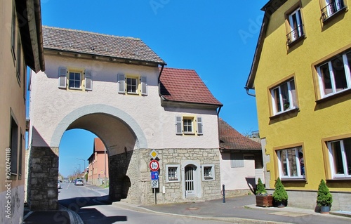 Eibelstadt, Unterfranken, Würzburger Tor photo