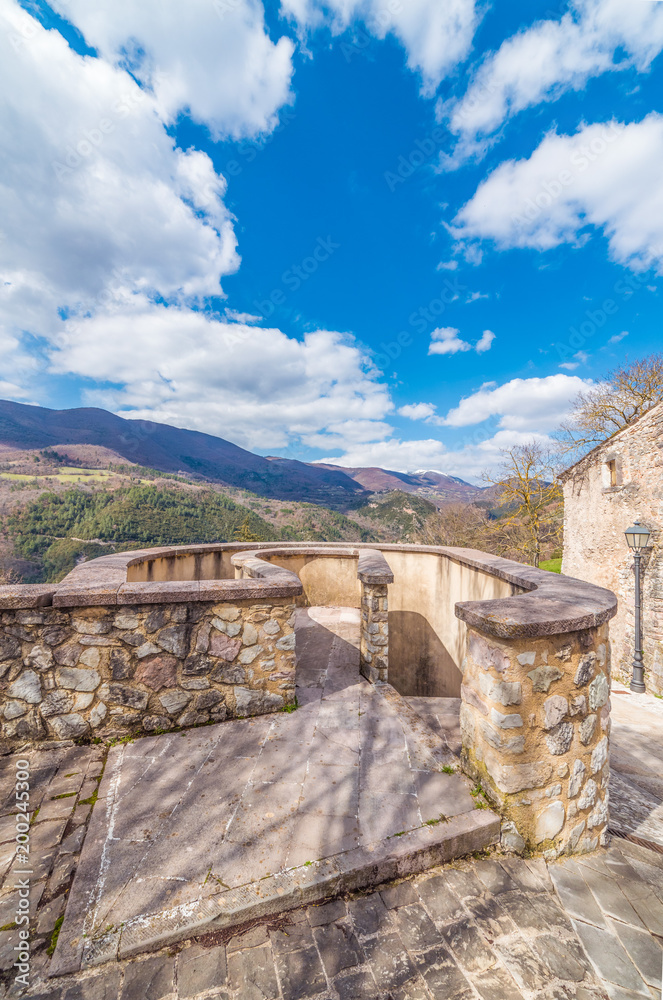 Vallo di Nera (Italy) - A very little and awesome medieval hill town in province of Perugia, Umbria region, elect one of the most beautiful village in Italy