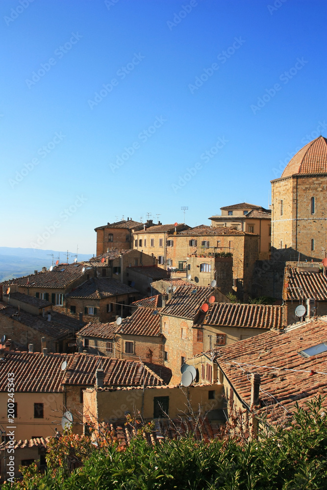 The Italian city of Volterra