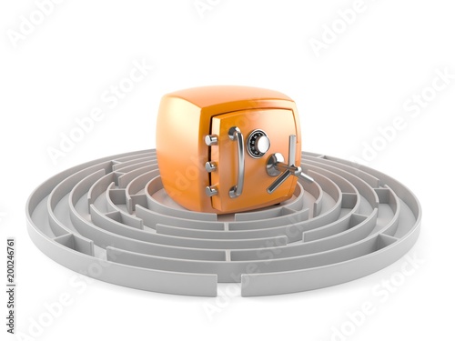 Safe with maze