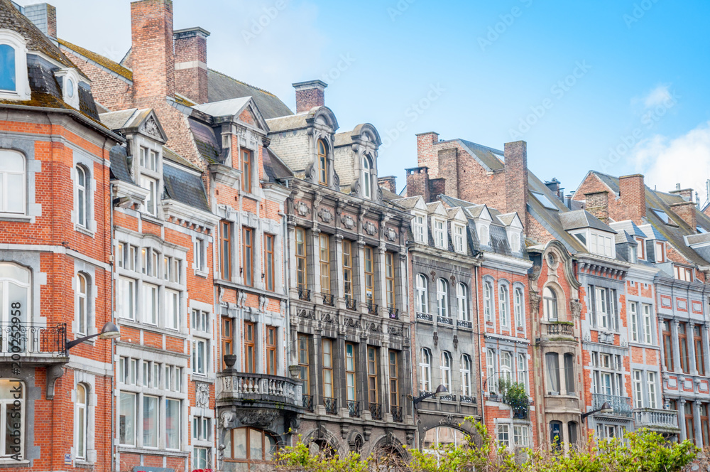 Fototapeta premium Rue de Namur en Belgique