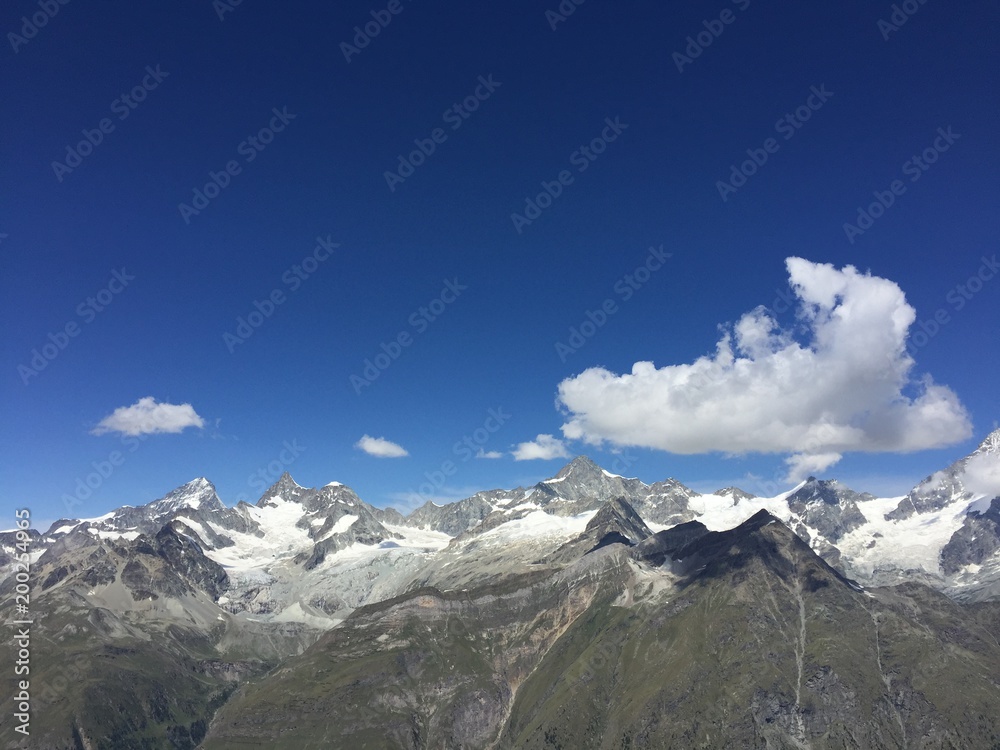 Beautiful scenery of Switzerland - Rothorn -