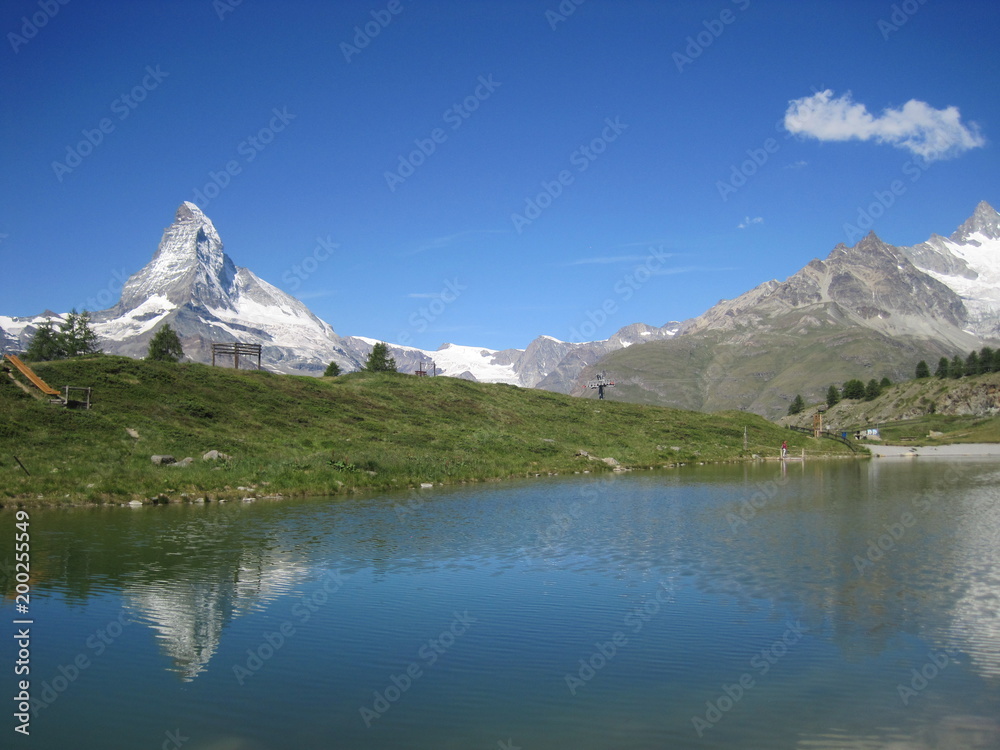 Beautiful scenery of Switzerland - Sunnegga -