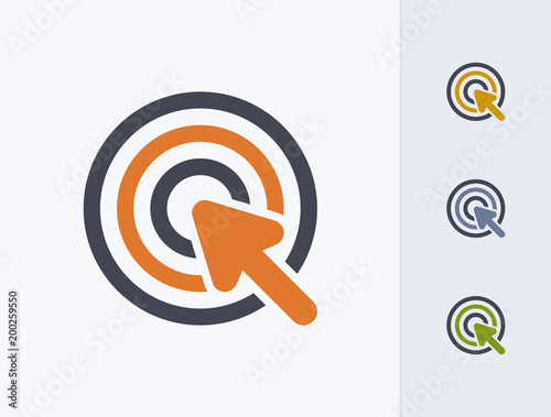 Pointer Click - Composite Icons. A professional, pixel-perfect icon.