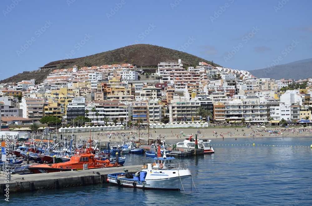 Hafen Los Cristianos auf Teneriffa