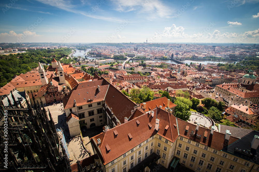 Prague Castle Rooftops