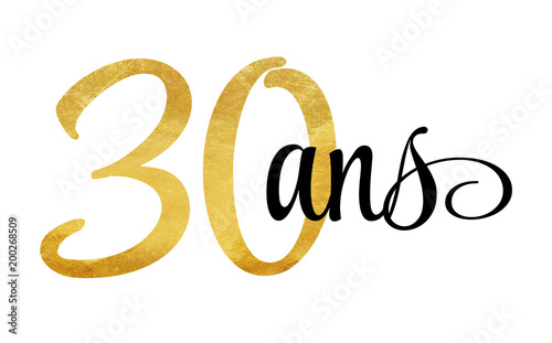30 ans - signature